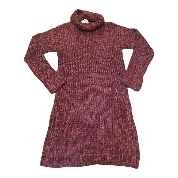 STITCHDROP Women's Statement 2 Tone Roll Neck Sweater Dress in TikTok - Picture 7 of 15